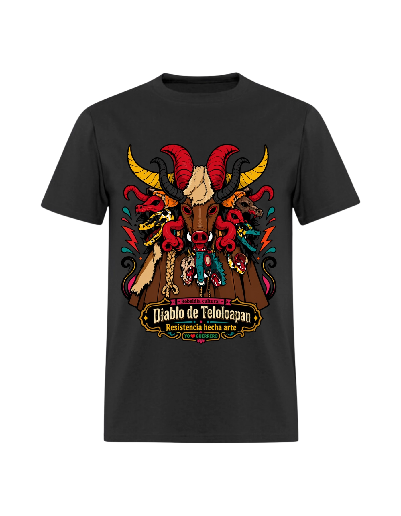 Playera Diablo de Teloloapan, Resistencia hecha arte