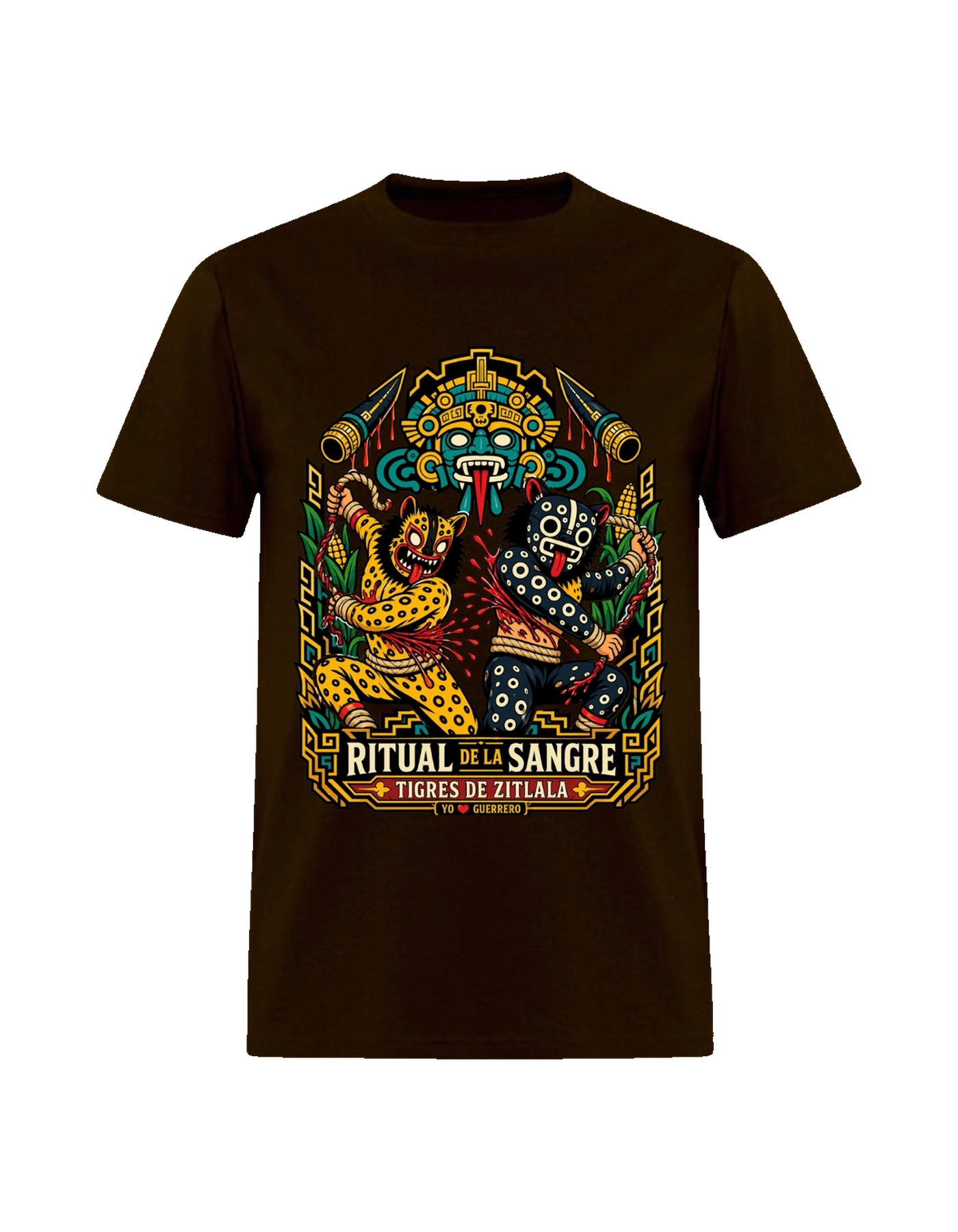 Playera Ritual de Sangre, Tigres de Zitlala